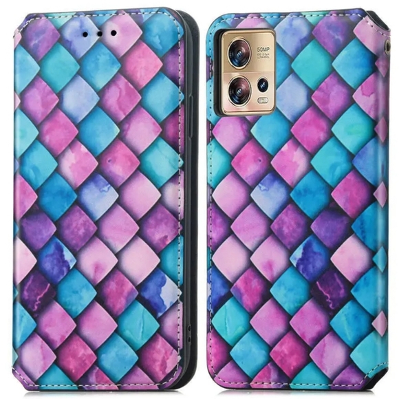 Jade & Mint Moroccan Tile Flip Cover Case for Google Pixel 7a Wallet - Picture 8 of 10